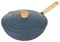 Wok 28 cm con coperchio blu Pot Art