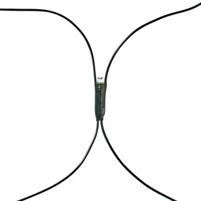 Nedis CLLN160 - Tenda natalizia LED 160xLED/7 funzioni 5m IP44 bianco caldo