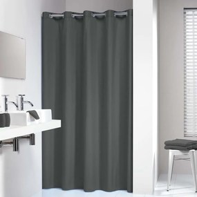 Tenda Da Doccia Coloris 180x200 Cm Grigia /