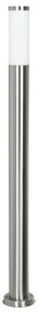 Lampione da giardino, Tokyo H 110 cm, argento, IP44 INTEC