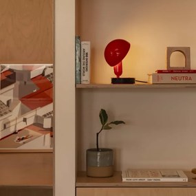 FARO 56103 - Lampada da tavolo con morsetto 2in1 BELA 1xE27/15W/230V rosso