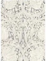 Morris & Co Carta da parati Pure Pimpernel - Black Ink