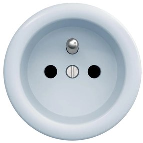 Kliklap - Presa domestica retrò senza cornice 230 V blu