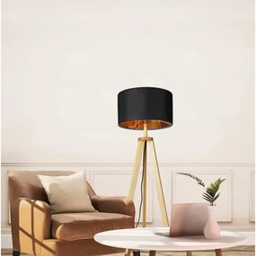 Lampada da terra 1xE27/40W/230V nera