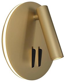 Maytoni C176-WL-01-6W-MG - Luce Spot da parete a LED IOS LED/9W/230V oro