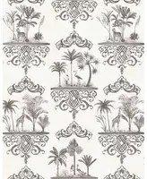 Tapete Rousseau von Cole & Son - Charcoal