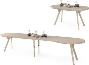 Tavolo ovale allungabile EXPANSO Cashmere