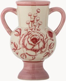 Vaso decorativo in gres dipinto a mano Alea, alt. 21 cm