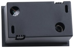 Lampada da Parete da Incasso Moderna Nera 11,5 cm incl. LED IP65 - Trem