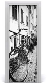Adesivo per porta City Bikes 75x205 cm