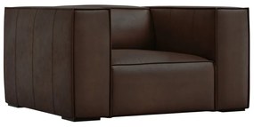 Poltrona in pelle marrone scuro Madame - Windsor &amp; Co Sofas