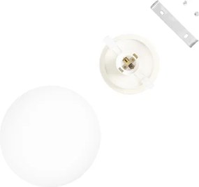 Plafoniera MOONLIGHT 1xE27/15W/230V Ø 16 cm crema