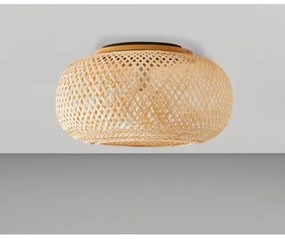 Plafoniera SALOMON 1xE27/10W/230V diametro 40 cm bambù