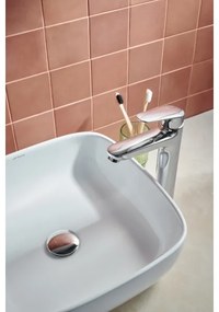 KFA Armatura 5552-712-00- Rubinetto del lavandino + scarico OTAVA 30,2 cm cromo lucido