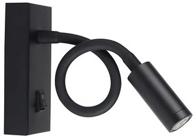 Kanlux 32522 - Lampada LED flessibile TONIL LED/2,7W/230V nera