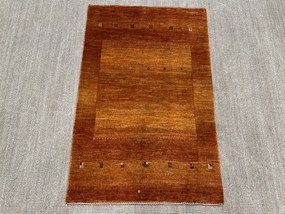 Loribaft Tappeto 120x80 Giallo (Iran) Annodato A Mano