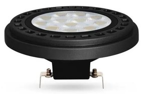 Lampadina LED ECOLINE AR111 G53/12W/12V 4000K 30° nero - Brilagi