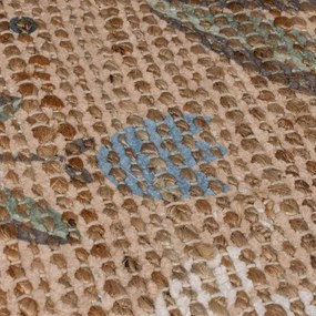 Passatoia di colore naturale in misto iuta tessuta a mano 60x230 cm Arriana – Flair Rugs