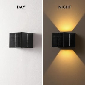 Brilagi - Applique a LED solare SOLAR CUBE LED/2W/3,2V 1300 mAh IP54