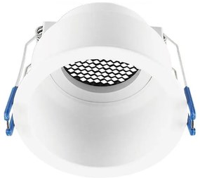 Plafoniera incasso GU10 Ø 9 cm bianco