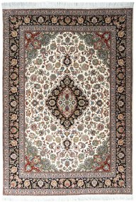 Tabriz Tappeto persiano 150 x 210 Beige (Iran) Annodato A Mano