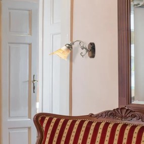 Rabalux 7091 - Applique RUSTIC 3 1xE14/40W/230V