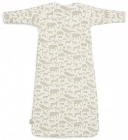 Jollein - Sacco a pelo 2in1 3-9 mesi 3 TOG Animals Olive Green