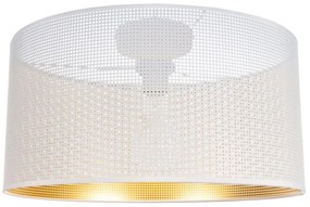 Plafoniera ALDO 1xE27/60W/230V diametro 40 cm bianco