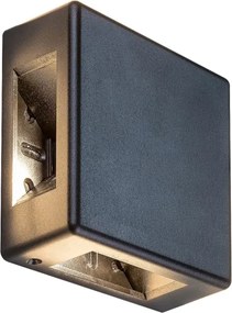 Rabalux 7317 - Applique LED per esterni LIPPA LED/6W/230V IP54 nero