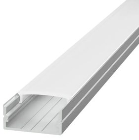 Profilo Slim per Doppia striscia LED 1m e 2m Selezionare la lunghezza Profilo 1 metro