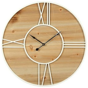 Orologio da Parete Circolare Marrone (60 x 60 x 4,5 cm)