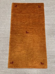 Gashguli Tappeto persiano 70x130 Giallo (Iran) Annodato A Mano