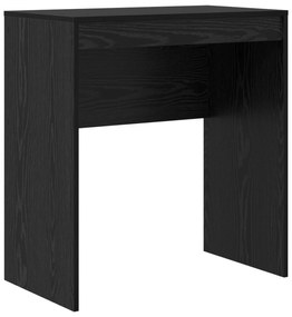 Scrivania  rovere nero legno ingenerizzato 70 x 40 x 76 cm