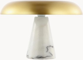 Lampada da tavolo con base in marmo Modern Gold