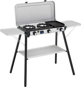 Fornello a gas Campingaz Camping Kitchen 2 Multi Cook Plus Da campeggio 2 fornelli 1800W Bianco/Nero [2213312]