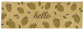 Zerbino in fibre di cocco 40x120 cm Hello Lemons – Artsy Doormats