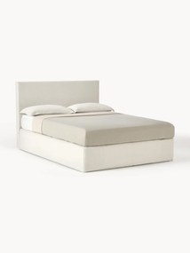 Letto matrimoniale bianco a molle Eliza