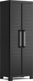 Armadio in Resina 4 Ripiani 65x45x182 cm Keter Detroit Alto Nero...