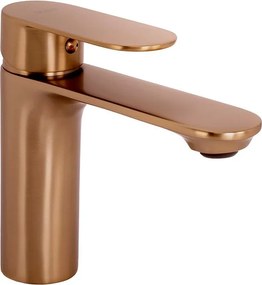 Rubinetto da lavabo Rea Drop Brush Copper low