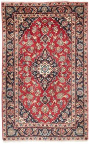 Kashan Tappeto 100 x 150 Rosso (Iran) Annodato A Mano