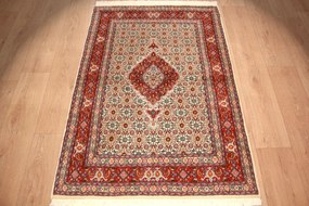 Moud Tappeto 90x150 (Iran) Annodato A Mano