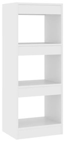 Libreria/divisorio bianco 40x30x103 cm in truciolato