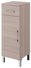 Base per mobile bagno SYMOA 1 cassetto 1 anta P 33.5 x L 31.5 x H 88 cm rovere naturale legno