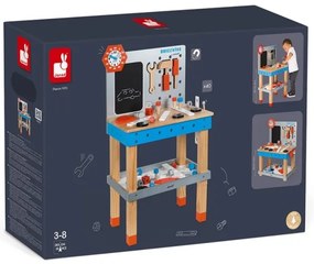 Janod - Laboratorio per bambini con attrezzi BRICOKIDS
