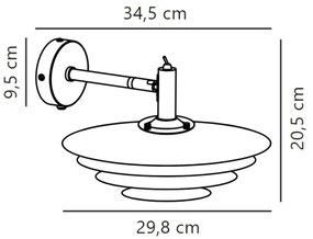 Nordlux - Applique BRETAGNE 1xG9/25W/230V bianco