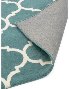 Tappeto in lana blu tessuto a mano 200x290 cm Albany - Asiatic Carpets