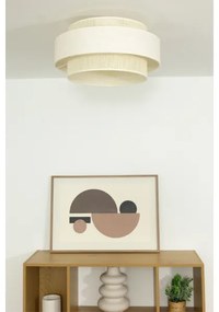 Plafoniera BOHO 1xE27/60W/230V Ø 40 cm crema/juta