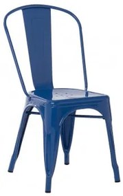 Confezione da 2 sedie impilabili LIX Blu Lapislazzuli - Sklum