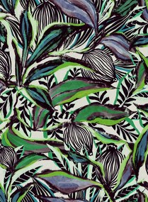 Arte International Carta da parati Flor Imaginaria - Malachite Sunbird