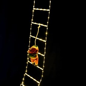 Aigostar - Decorazione natalizia a LED per esterni 304xLED/3,6W/230V/8 funzioni 3m IP44 bianco caldo